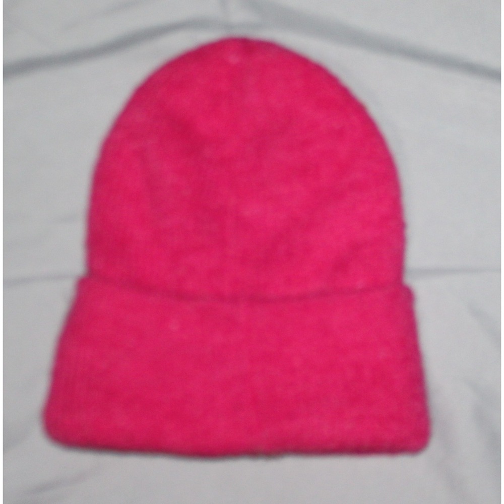 Art Class Girls' One Size pink Ribbed Solid Beanie